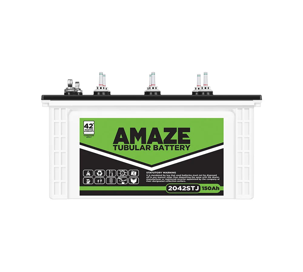 Amaze inverter battery 150 ah 2042stj best dealer price delhi ncr