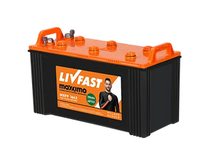 Livfast inverter battery 135 ah mxst 1648 