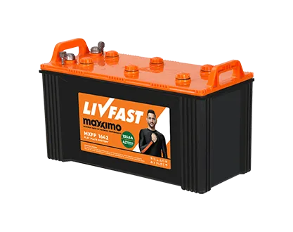 Livfast inverter battery 135 ah mxst 1648 