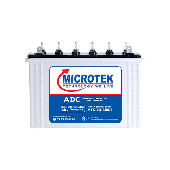 Microtek Inverter Battery 150 ah mtk1501818lt