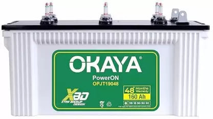 Okaya inverter battery 160 ah opjt19048